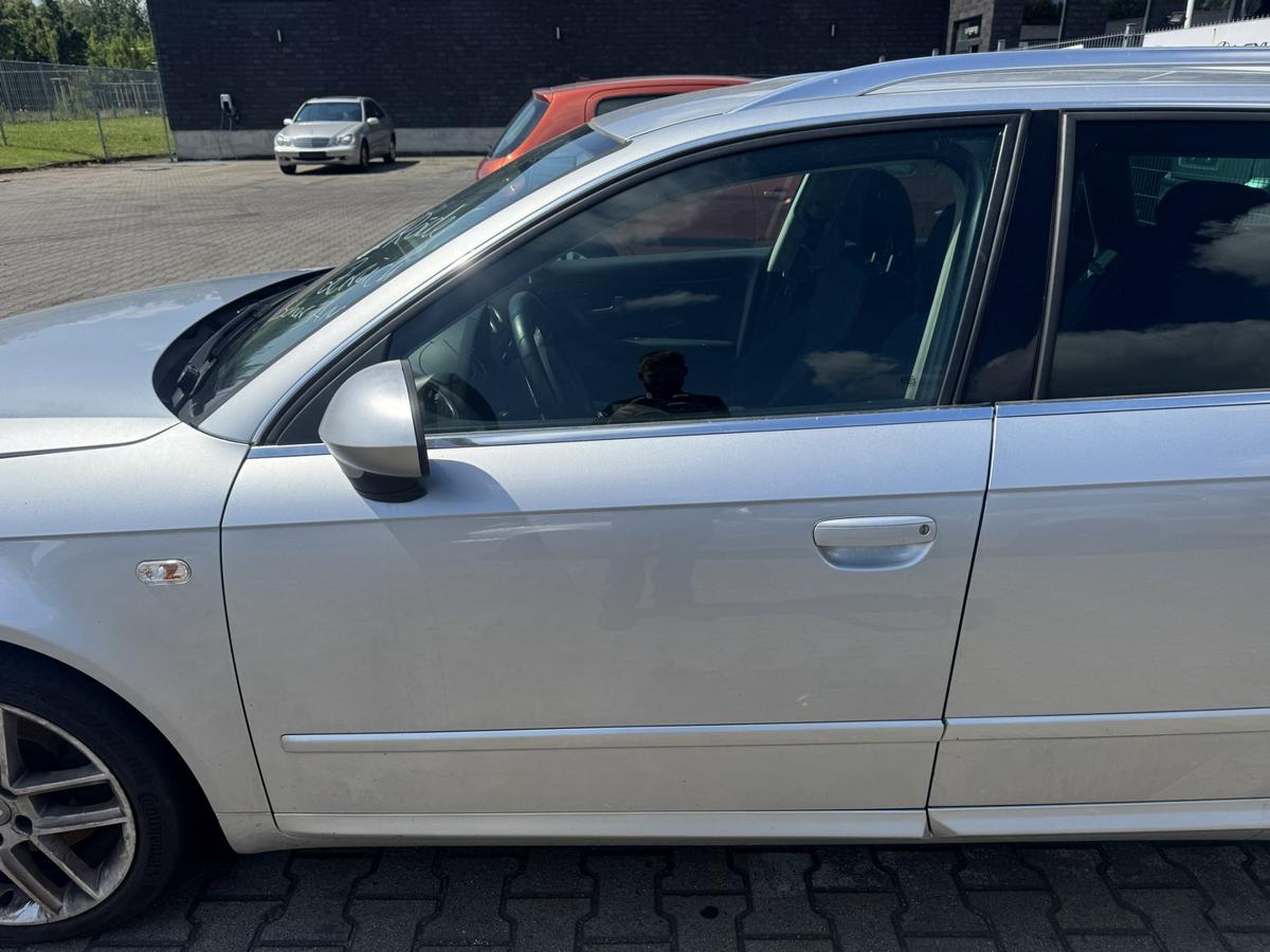 Seat Exeo original T&uuml;r vorn links LS7Y Lunasilber Rohbau Bj.2010